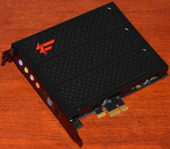 Creative SoundBlaster X-Fi Titanium Fatal1ty Professional (SB0880-6) CA20K2-EMU20K2 64MB X-RAM, 7.1 DTS & EAX 5.0, ASIO, PCIe 2008